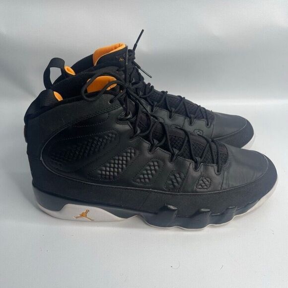 jordan 9 black orange